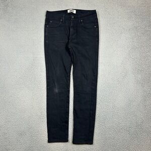 Naked & Famous Women's Black Power Stretch Denim Jeans High Waist Size 30